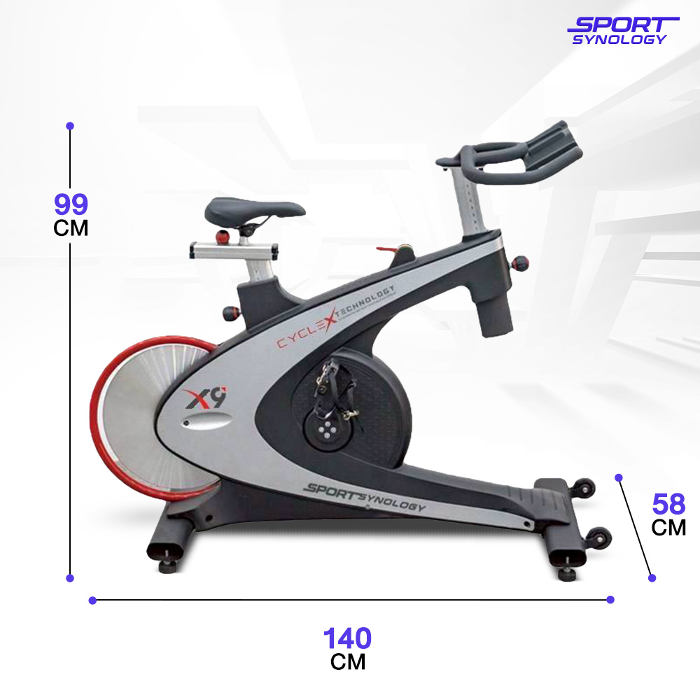 จักรยานออกกำลังกาย SPORTSYNOLOGY X9 โครงสร้างแข็งแรง ปรับแรงต้านได้_2
